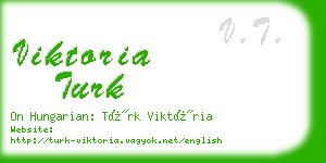 viktoria turk business card